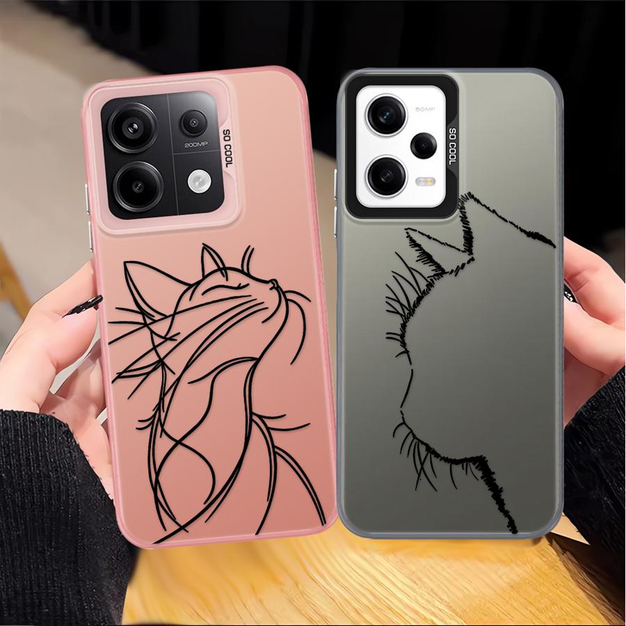 Proud Cat Case for Xiaomi Redmi Note 14 Note 13 12 Pro Plus 14C 12 A2 10 12C 11 Pro 13C A1 Phone Cover