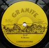7inch Record CORNERSTONE  V.I.P GRA001 Granite UK Reggae Ska  Dub Used