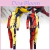 Deadpool Wolverine 3D Cosplay Kostým Pro Muže Pohodlný Pružný Spandex Oblek