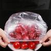 100pcs Disposable Food Cover  Refrigerator Fruit Food Stretch Leftovers Protection Flim Dustproof Bowls Cups Caps Bag