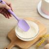 Non-Stick Silicone Spatula with Hanging Hole Non-Slip Handle Heat Resistant Flexible Scraper Baking Mixing Tool Dishwasher Safe BPA-Free Butter