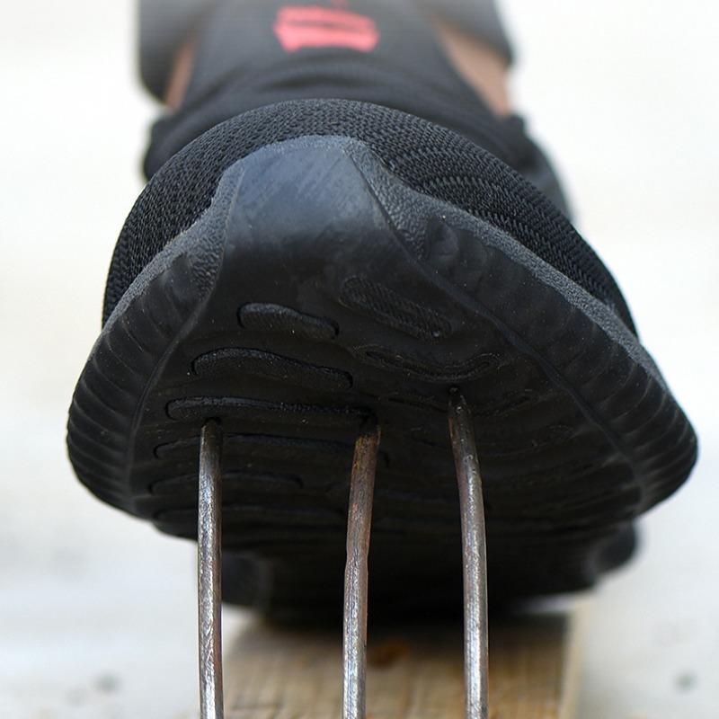 Fashion High Quality Mens Sneakers Anti-smash Puncture-Proof Men Work Safety Shoes Outdoor Indestructible Non-slip Running Shoes Plus 46