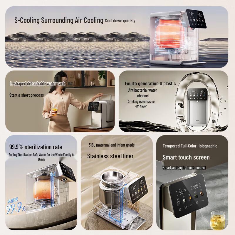 Midea Little Magic Cube Pro 5L Electric Hot Water Dispenser CN plug (adapter included)