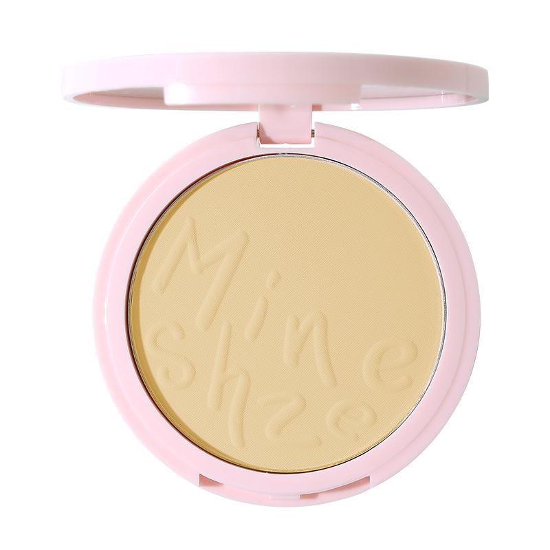 Mingxi Zhi Matte Setting Powder Foundation - Waterproof, Sweatproof, Long-lasting, Natural Coverage, Oil Control, Smudge-resistant for Women.
