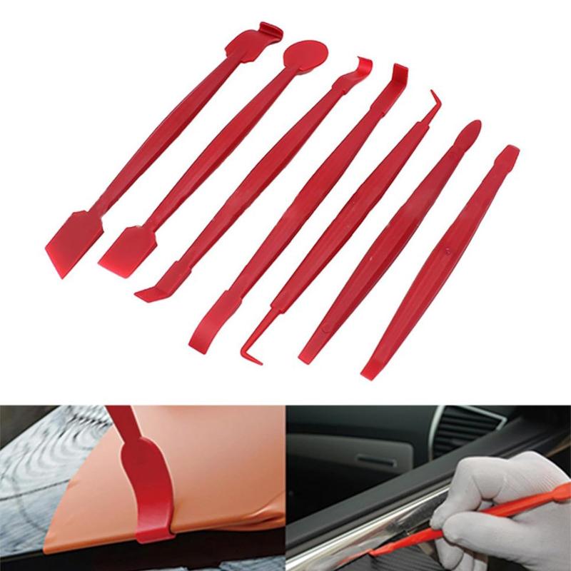 Car Window Tint Kit Felt Edge Squeegee Vinyl Wrap Tools for Car Paint Protection Film Wrap Edge Trimming Squeegee Utility Knife