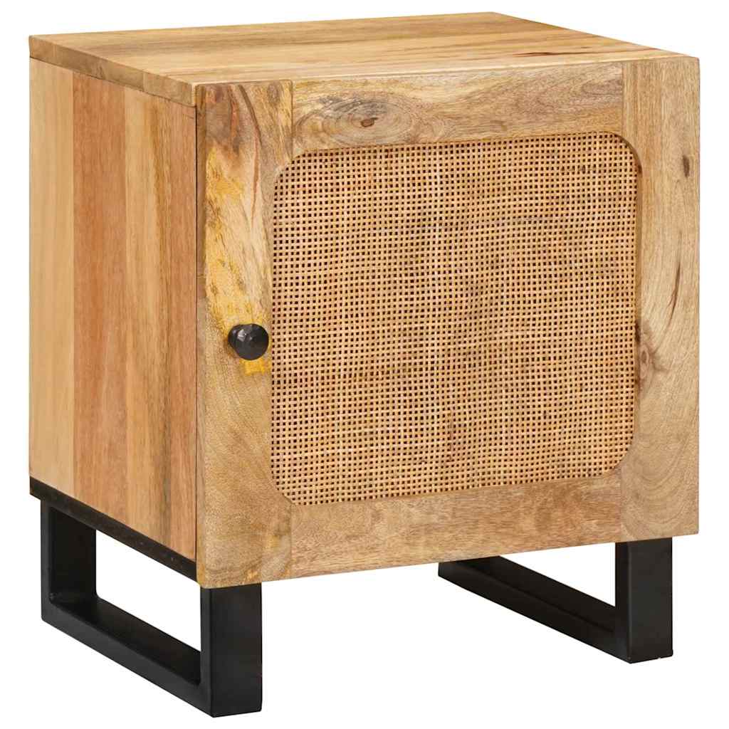 Nightstand Natural 40 X 33 X 46 Cm