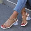 Large Size Shoes Woman 2024 Summer Sandals High Heels Valentine Pumps Zapatos Chaussure Femme Platform Sandals