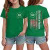 Boys' And Girls' Printed Fashion Casual Short-Sleeve T-Shirts