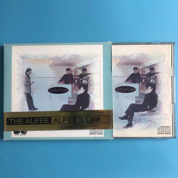 

CD ALFEE - Alfee s Law PCCA00160 F-Label 1990 Japan Japanese Pop/Rock Used