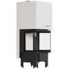 Steel Fireplace KRATKI REGNOR 600/400 7 kW Ø 200 3-sided, Self Closing Door