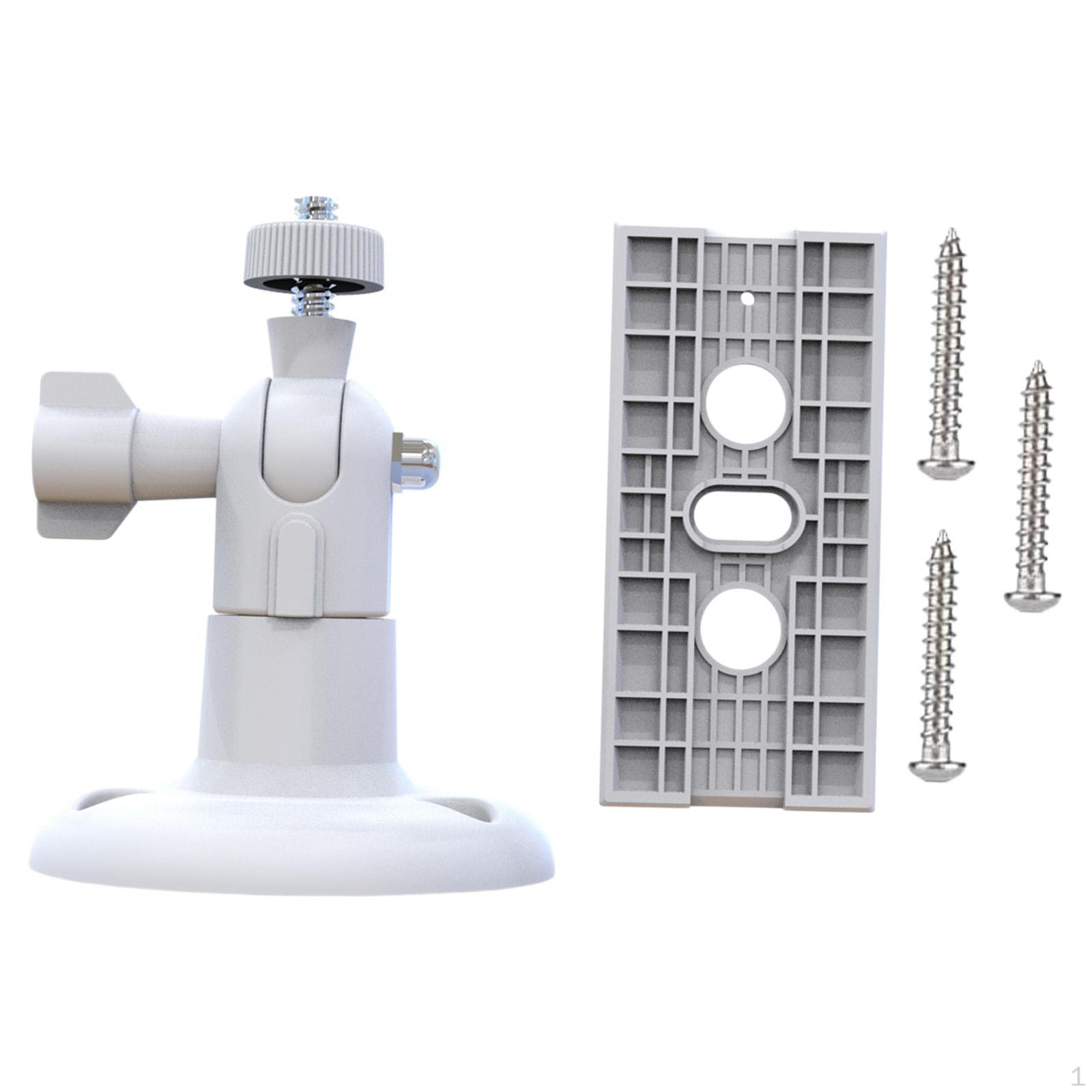 

Camera Mount Bracket Security Adjustable Sturdy Metal Quick Installation Suitable білий