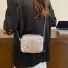 Stylish Sequined Shoulder Bag For Women In Silver Black And Pink Perfect For Casual Outfits