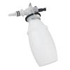 Milk Sampling Bottle 500ml PP Easy Cleaning Milk Sampling Valve Bottle with Stainless Steel Clip