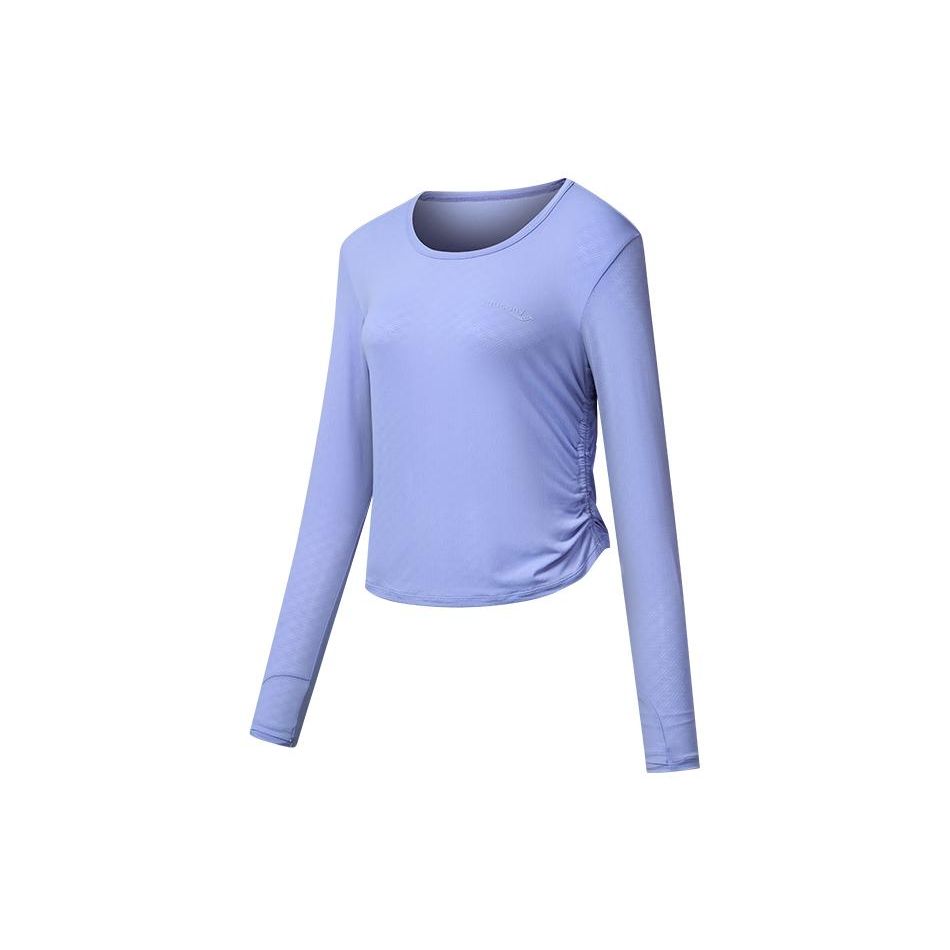 

SAUCONY Однотонный пуловер с круглым вырезом и длинными рукавами, женский топ Resurrection-Баклажаново-фиолетовый SC1230005DY-PP33 L