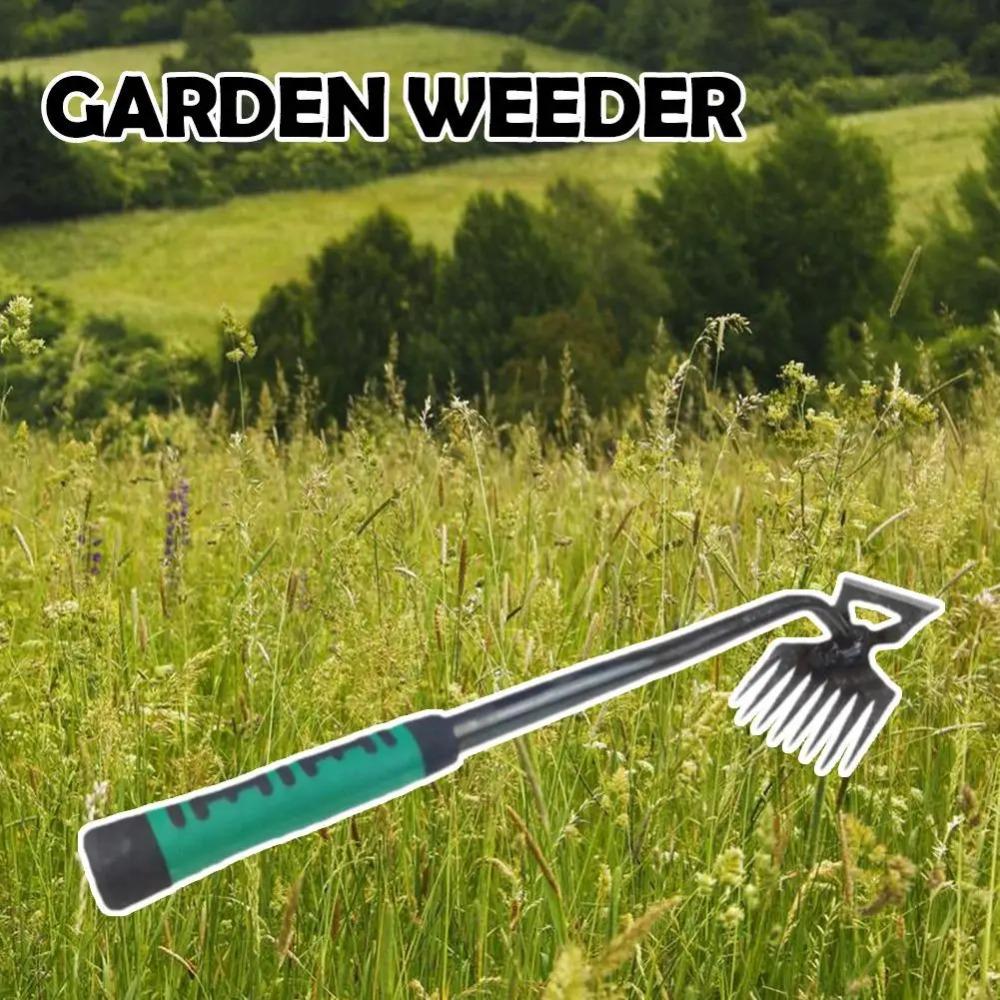 2-in-1 Gardening Hand Weeder Tool Puller Shovel Hand Weed Remover 5/6/11 Tooth for Garden Lawn Yard Hand Gardening Loose Soil