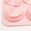 Eiswürfelschale, BPA-frei, kühlschranksicher, Zahnprothesenform, lustiger Gelee-Formmaker für die Küche