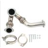 Turbocharger Y Pipe 5C3Z6K854CA Rust Proof Leak Resistant Replacement for Ford 6.0L Diesel 2003‑2007