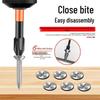 Non-Slip Magnetic Phillips Screwdriver Set: High Hardness Hex, Pneumatic & Electric Drill Compatible