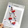 Stylish Floral Pearl Beaded Phone Lanyard for Women – Light Luxury, High-End Feel, Anti-Lost Chain