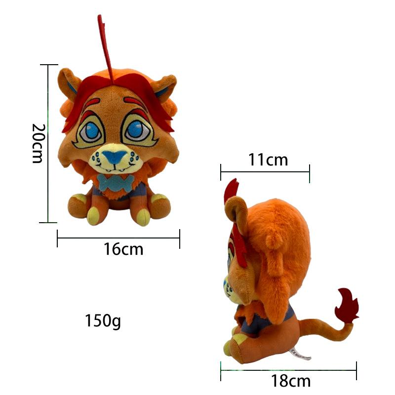 New Anime Indigo Park Rambley Plush Toy Soft Stuffed Doll 20cm Kids Birthday Gift