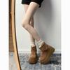 Thickened snow boots 2025 winter new thick-soled velvet Northeast heightening European goods large cotton women's thermal shoes children