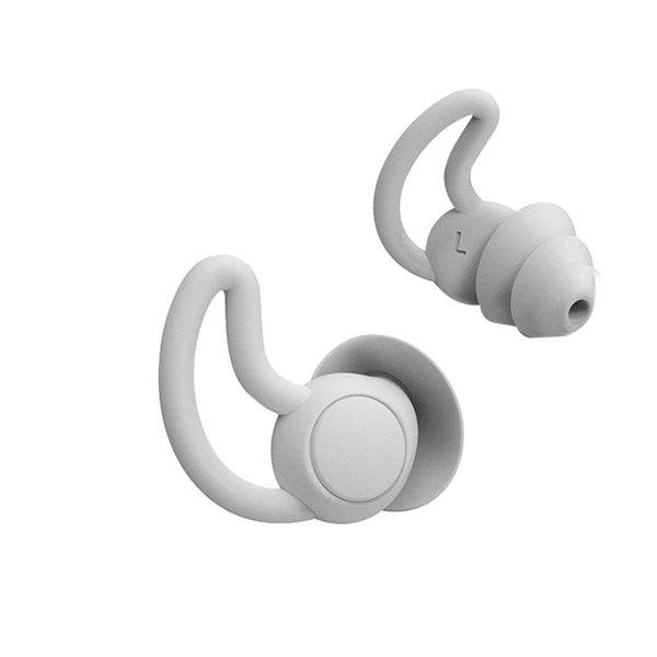 Earplugs for Sleep, Work, Noise Protection Perfect Pro Plugz Grey, 2 Combs + Case