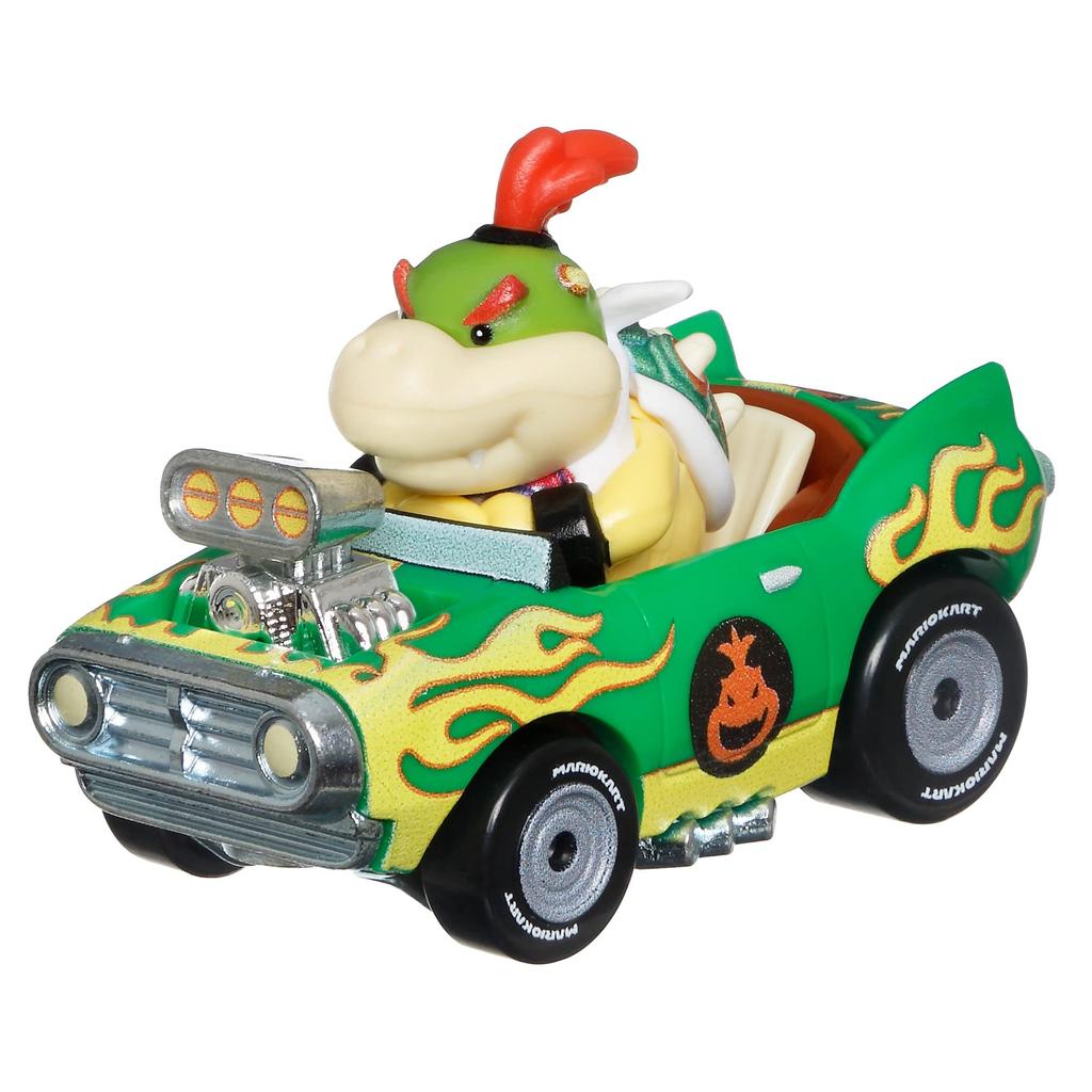 Hot Wheels Bowser Hot Rod 3 and HDB27 Green Jr./Fire (Ages up)