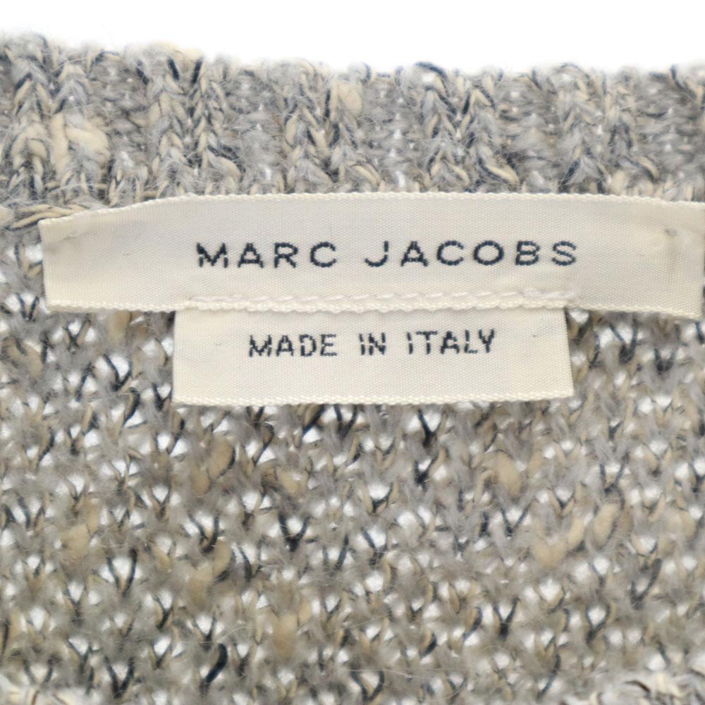 MARC JACOBS 14AW Made in Italy Wool Blend Long sleeve sweater S gray Men's Used