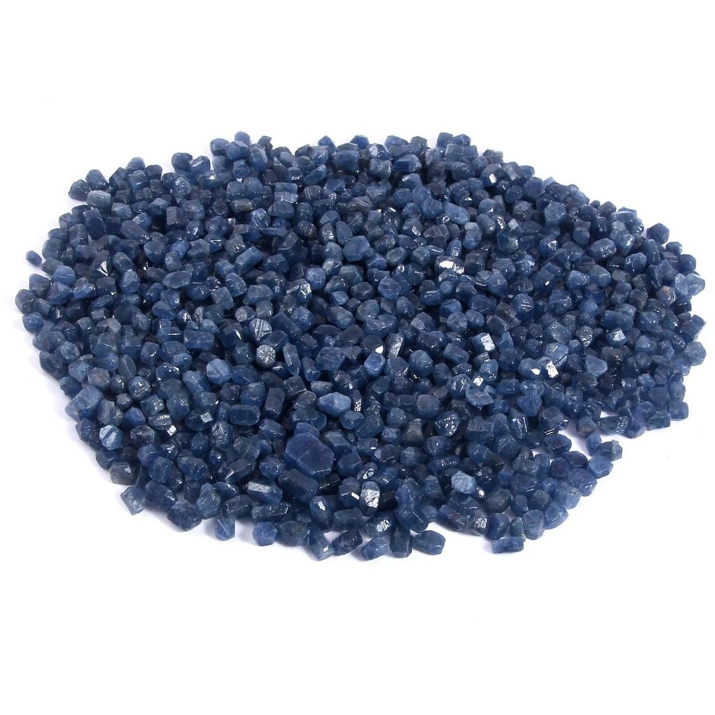 Natural Royal Blue Sapphire Loose Gemstone Ceylon 200 Ct Uncut Rough September Birthday Birthstone