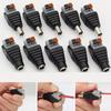 1Pair DC Male Female Connector DC Power Jack Adapter Plug Connector for 3528/5050/5730 Led Strip