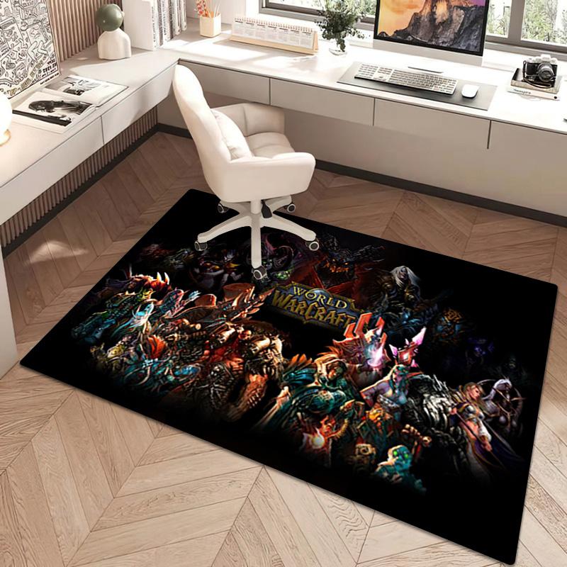 1Pc Warcraft game Rug - home decoration Carpet For Living Room Bedroom Flooring Computer Chair Area Rug