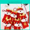 Creative Plush Red Envelopes For Kids Featuring Festive Patterns And Breathable Material