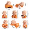Cute Buddha Ornaments DIY Small Monk Sculpture Mini Buddha Figurine  Home Desktop Decor