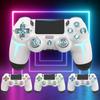 PS4 Wireless RGB Light Bluetooth Controller with Vibration for PS4/PC/Steam - Compatible with "It Takes Two".