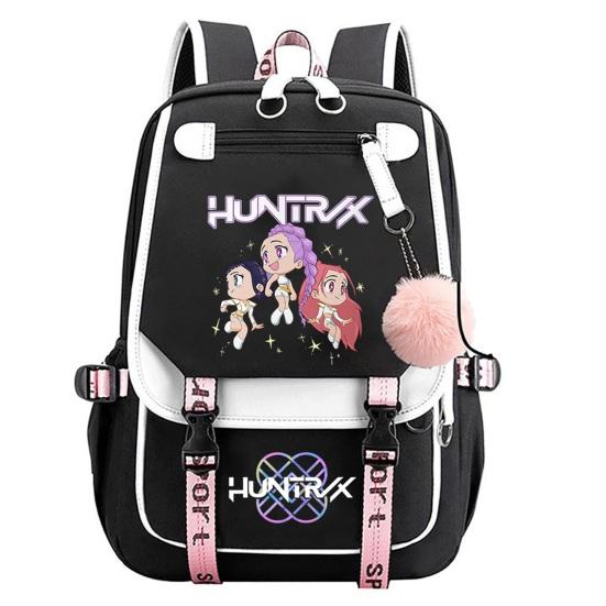 Large Capacity Backpack Hunters Prints Lightweight Travel Backpack Commuter Bag with Multiple Compartments for School Street Daily Outings