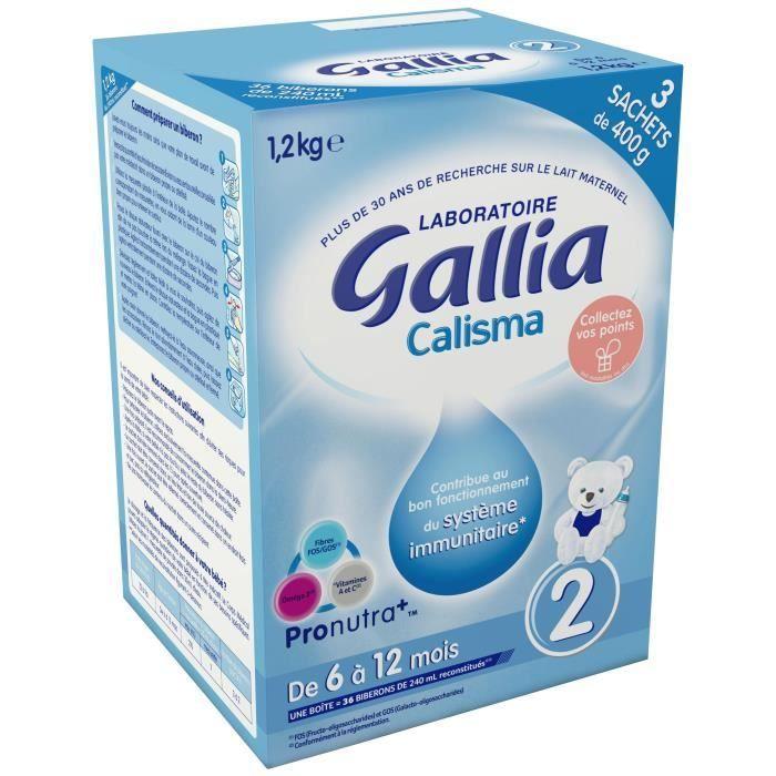 GALLIA Calisma Lait en poudre 2e age Bag in box 1,2kg