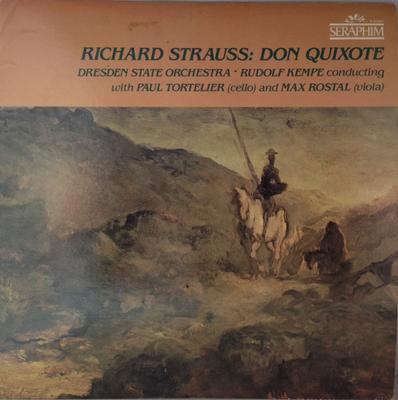 Δίσκος LP RICHARD STRAUSS , STAATSKAPELLE DRE - Don Quixote S60363 Seraphim 1981 ΗΠΑ Κλασική Μεταχειρισμένος