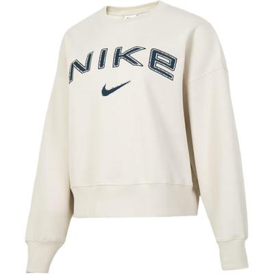 Logo Outdoor Casual Sports Crew Neck Long Sleeve Sweatshirt Women Sweatshirt Beige FV7675104