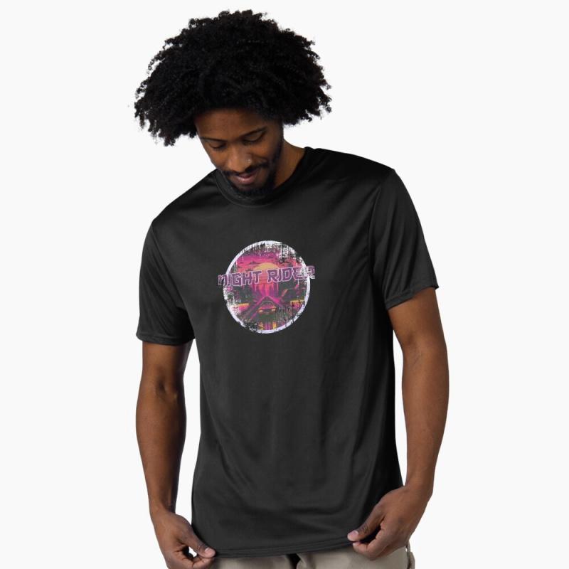 80s Synthwave Knight Rider 80s Retro Car Gift t shirt 100 cotton printed tee Short Sleeve Graphic Clothes All size tops S6XL S