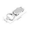 Stainless Steel Beer Bottle Opener Foldable Bottle Stopper Jar Opener Multifunctional for Kitchen Restaurant Party