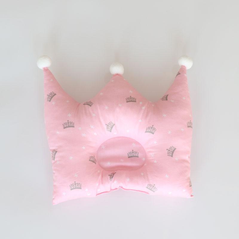 

Подушка для новорожденных с защитой от плоской головы, украшение для детской комнаты Nodic, милая подушка-корона для детской кроватки, аксессуар для детского постельного белья