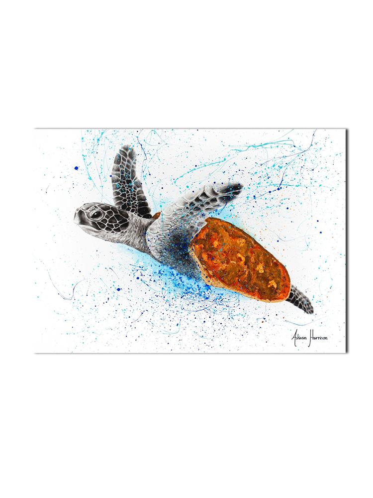 Abstract Ocean Animals Posters Canvas Painting Dancing Marlin Dolphin Fish Wall Picture Minimalist Print Livinig Room Home Decor