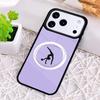 Love Gymnastics silhouette sports Phone Case for iPhone 17 Air 16 15 11 12 14 13 Pro Max Shockproof Cover