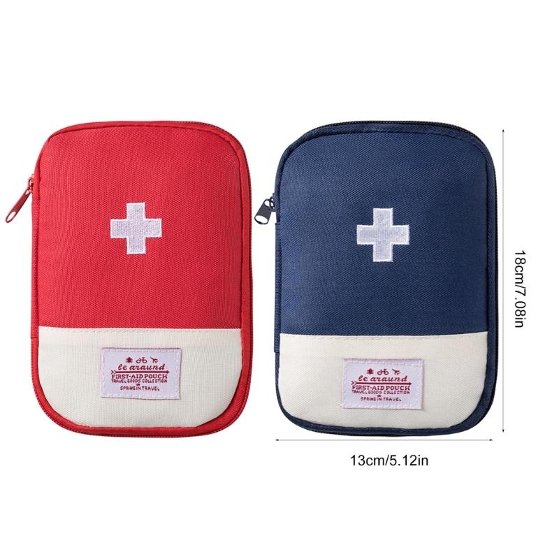 2Pcs Outdoor First Aids Medical Bag Multifunction Emergency Medicine Storage Bag