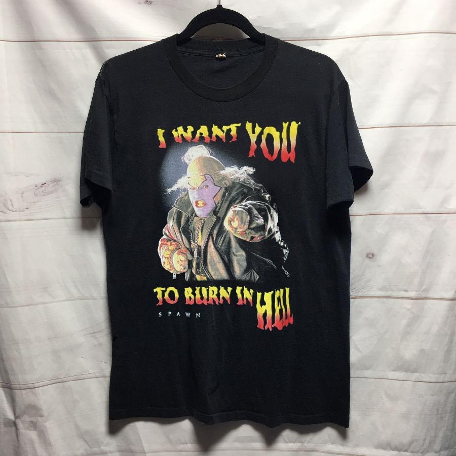 SPAWN MOVIE VIOLATOR vtg black t-shirt S-5XL QT7548 Unisex T-Shirt L