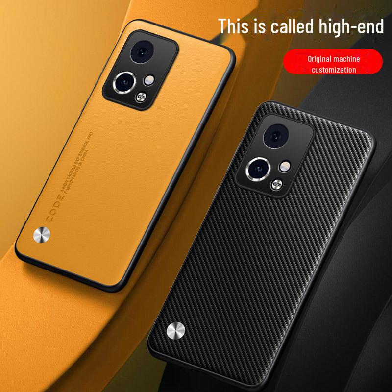 Honor 90GT Leather Protective Cover for Men with Kevlar - Fits Honor 80/70/100pro Mobile Phone Case.