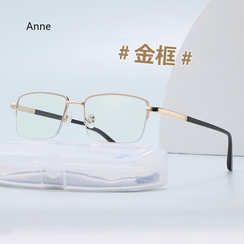 

Дизайнерские очки для чтения для мужчин и женщин, полноободковые, из сплава, с прозрачными линзами высокой четкости, для пресбиопии, ударо- и царапиноустойчивые, от 0 до +400 3