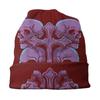 Hip Hop Skulls Cross Iron Tattoo Style Skullies Beanies Women Unisex Winter Warm Slouchy Beanie Hat Knit Bonnet Cap for Ski
