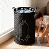 Recycle Bin For Kitchen Foldable 82L Deposit Bottle Collection Recycling Trash Can With Aluminum Handle For Office Bedroom