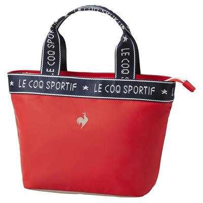 Coq Mini Tragetasche 4 Logo Band Sportlich RD00 [Le Sportif] Tasche, Fächer, Organisieren, Design, Golf, QQCXJA41, Damen, (rot)